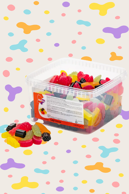 Malaco Gott & Blandat Giants – Fruity & Chewy Jumbo Candy Mix