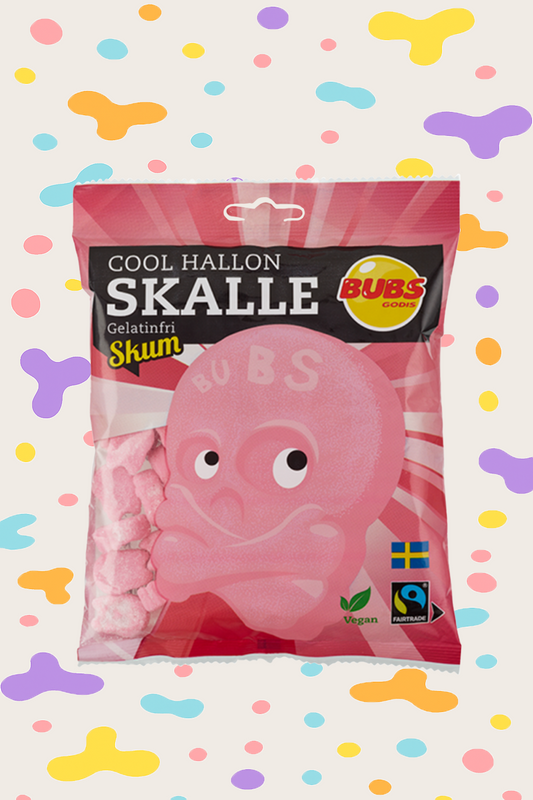 Bubs Cool Raspberry Skull Foam 175g