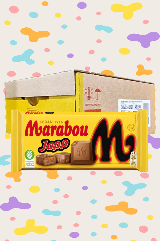 Marabou Milk Chocolate Japp 17x185g /6,933 lb