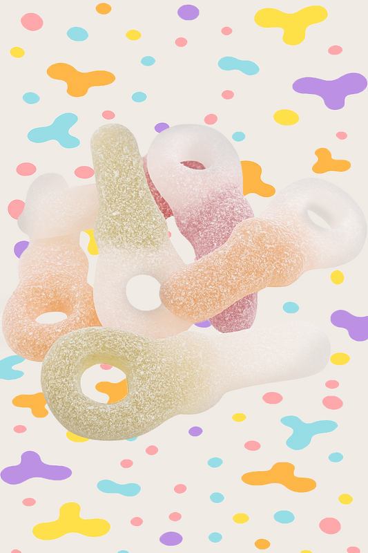 Astra Sweets Sour Tropical Rings – Vegan & Gelatin-Free